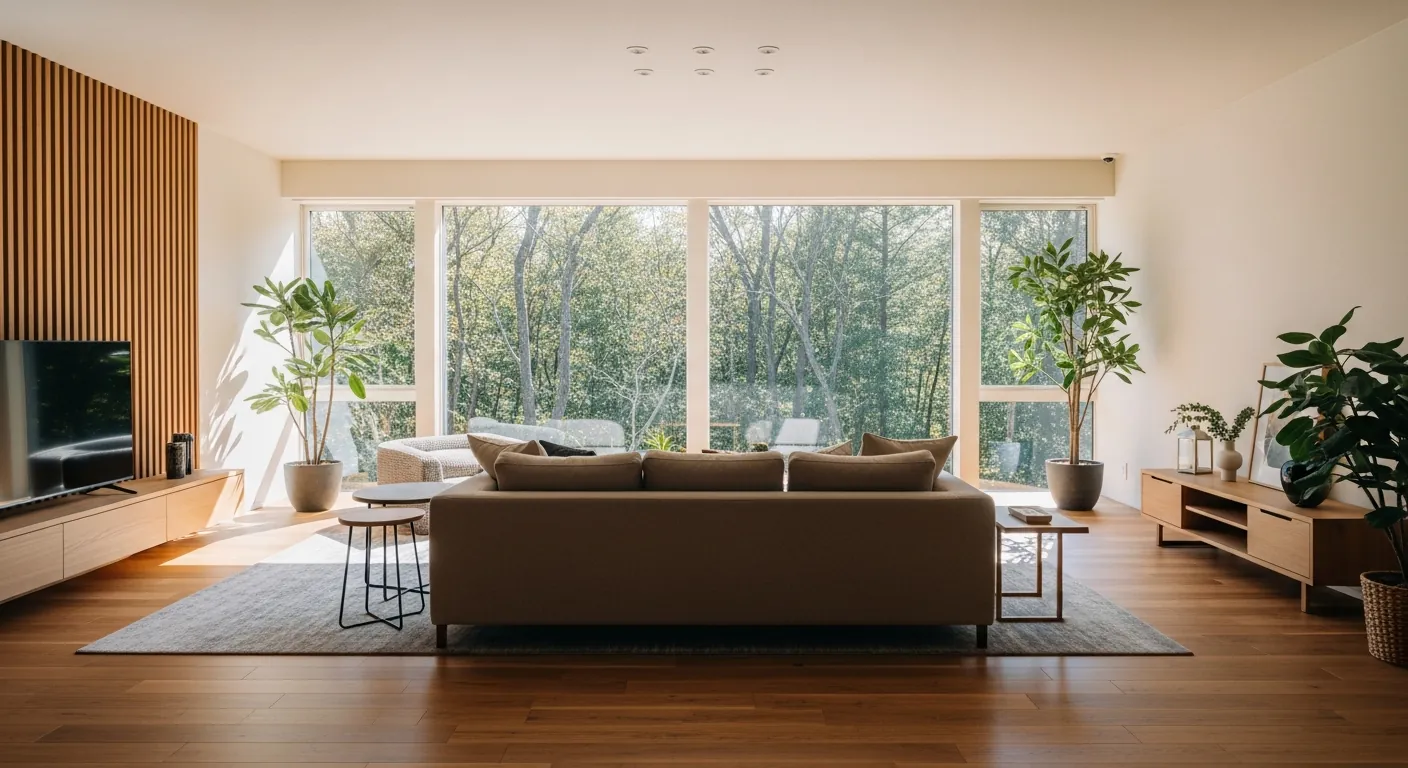 波立荘の外観・周辺の自然